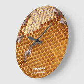 Honigbienen in der Bienenvölkeruhr Große Wanduhr (Winkel)