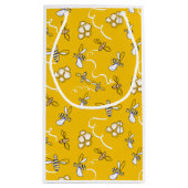 Honigbienen Kleine Geschenktüte (Rückseite)