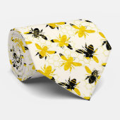 Honigbienen Krawatte (Gerollt)