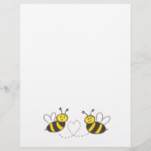 Honigbienen mit Herz-Flyer Flyer (Vorne)