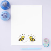 Honigbienen mit Herz-Flyer Flyer (Einzeln)