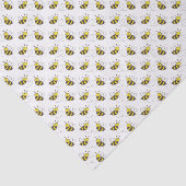 Honigbienen mit Herz-Gewebe Seidenpapier (Ausschnitt)