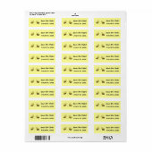 Honigbienen mit Herz Save the Date (Vorne)