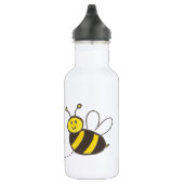Honigbienen mit Herz Trinkflasche (Rechts)