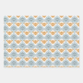 Honigbienen-Muster-Koordination Geschenkpapier Set (Vorderseite)