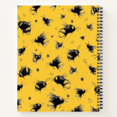 Honigbienen-Notebook-Geschenk für Mama oder Bee Lo Notizblock (Rückseite)