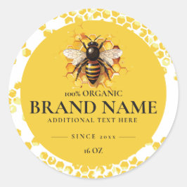 Honigbienen-Produkt-Rundlabel Runder Aufkleber
