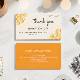 Honigbienen Rabattkarte