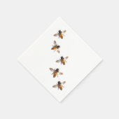 Honigbienen Serviette (Ecke)