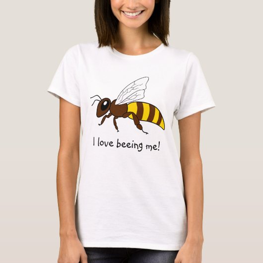 Honigbienen-T - Shirt (Vorderseite)