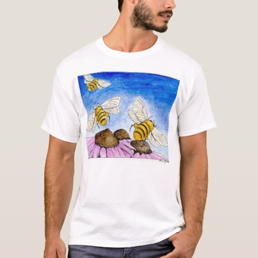 Honigbienen T-Shirt (Vorderseite)