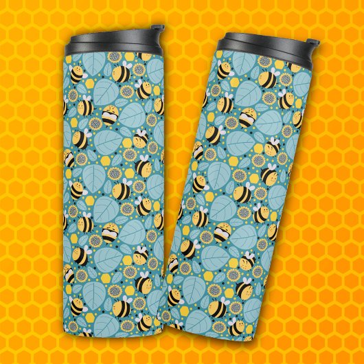 Honigbienen thermosbecher