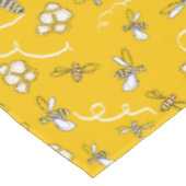 Honigbienen-Tischdecke Tischdecke (Schrägansicht)