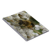 Honigbienen und Blume-Notebook Notizblock (Rechte Seite)