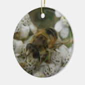 Honigbienen und Blume Ornament (Links)