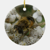 Honigbienen und Blume Ornament (Hinten)