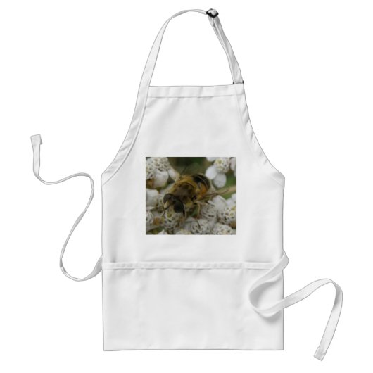 Honigbienen und Blume Schürze (Vorne)