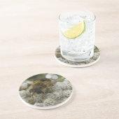 Honigbienen und Blume Untersetzer (Seite)