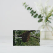 Honigbienen Visitenkarte (Stehend Vorderseite)