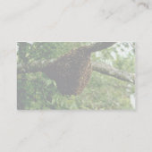 Honigbienen Visitenkarte (Rückseite)