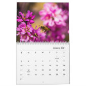 Honigbienen-Wandkalender Kalender (Jan 2021)