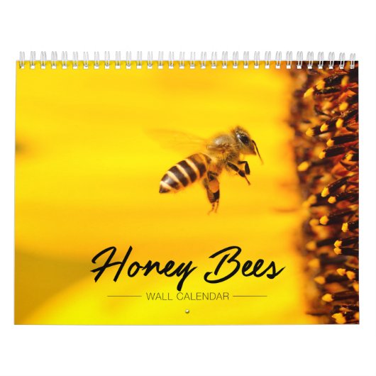 Honigbienen-Wandkalender Kalender (Titelbild)