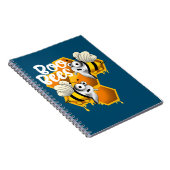 Honigbienen weiß notizblock (Rechte Seite)