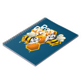 Honigbienen weiß notizblock (Linke Seite)