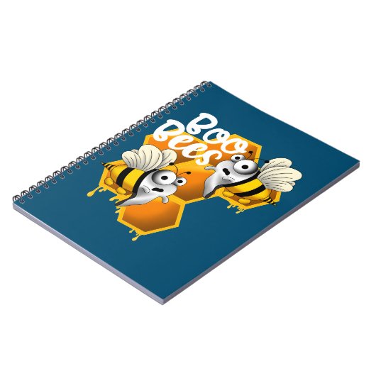 Honigbienen weiß notizblock (Linke Seite)