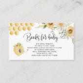 Honigbienenbücher für Kleinkinder Begleitkarte (Vorderseite)