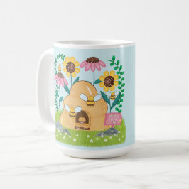 Honigbienenfamilie Kaffeetasse