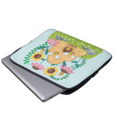 Honigbienenfamilie Laptopschutzhülle (Vorne Knopf)
