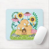 Honigbienenfamilie Mousepad (Mit Mouse)