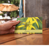 Honigbienenflug Postkarte