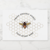 Honigbienennahrung Lebensmitteletikett (Einzelnes Label)