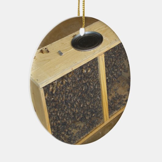 Honigbienenpaket Keramik Ornament (Rechts)