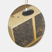 Honigbienenpaket Keramik Ornament (Links)