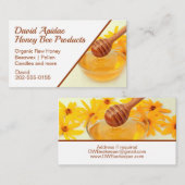 Honigbienenprodukte für Bienen Visitenkarte (Vorne/Hinten)