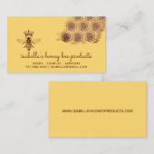 Honigbienenprodukte Visitenkarte (Vorne/Hinten)