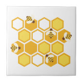 Honigbienenstock Fliese (Vorderseite)