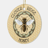 Honigbienenzucht Keramik Ornament (Links)