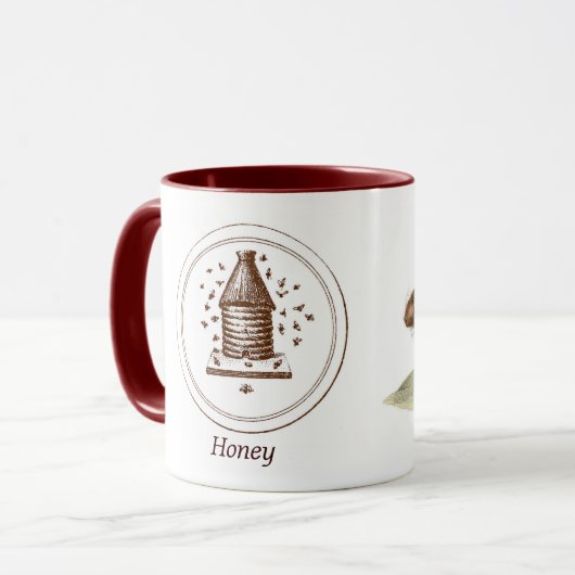 Honigblase Tasse (Vorderseite Links)