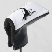 Honigdachs Golf Headcover (3/4 Vorderseite)