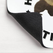 Honigdachs hat Haltung Mousepad (Ecke)