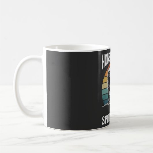 Honigdachs Ist Mein Krafttier Kaffeetasse (Links)