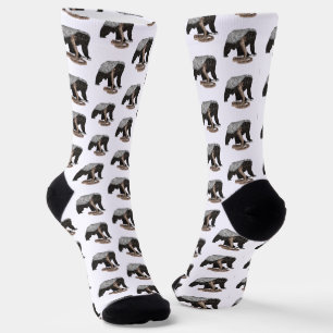 Honigdachs Kobra Schlange Badass Socken