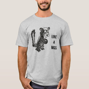 Honigdachs wie ein Boss T-Shirt