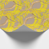 Honigdecke auf Umschlagpapier (B) Geschenkpapier (Ecke)