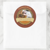 Honigerzeugnis für Imker oder Apiary Foto Runder Aufkleber (Tasche)