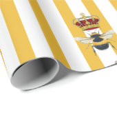 Honigetikett Geschenkpapier (Rolleneckpunkt)